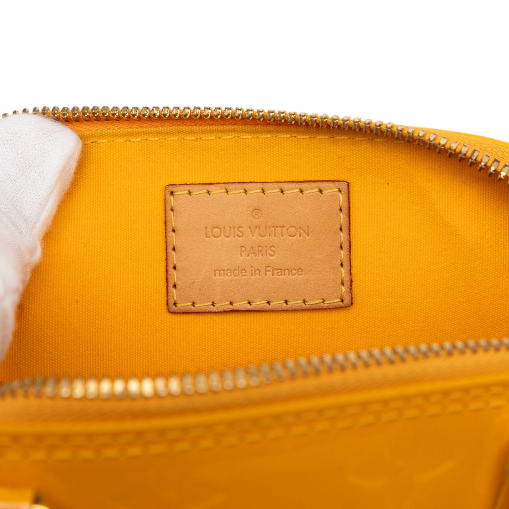 Pre-Loved Louis Vuitton Monogram Vernis Alma BB - Picture 5 of 7